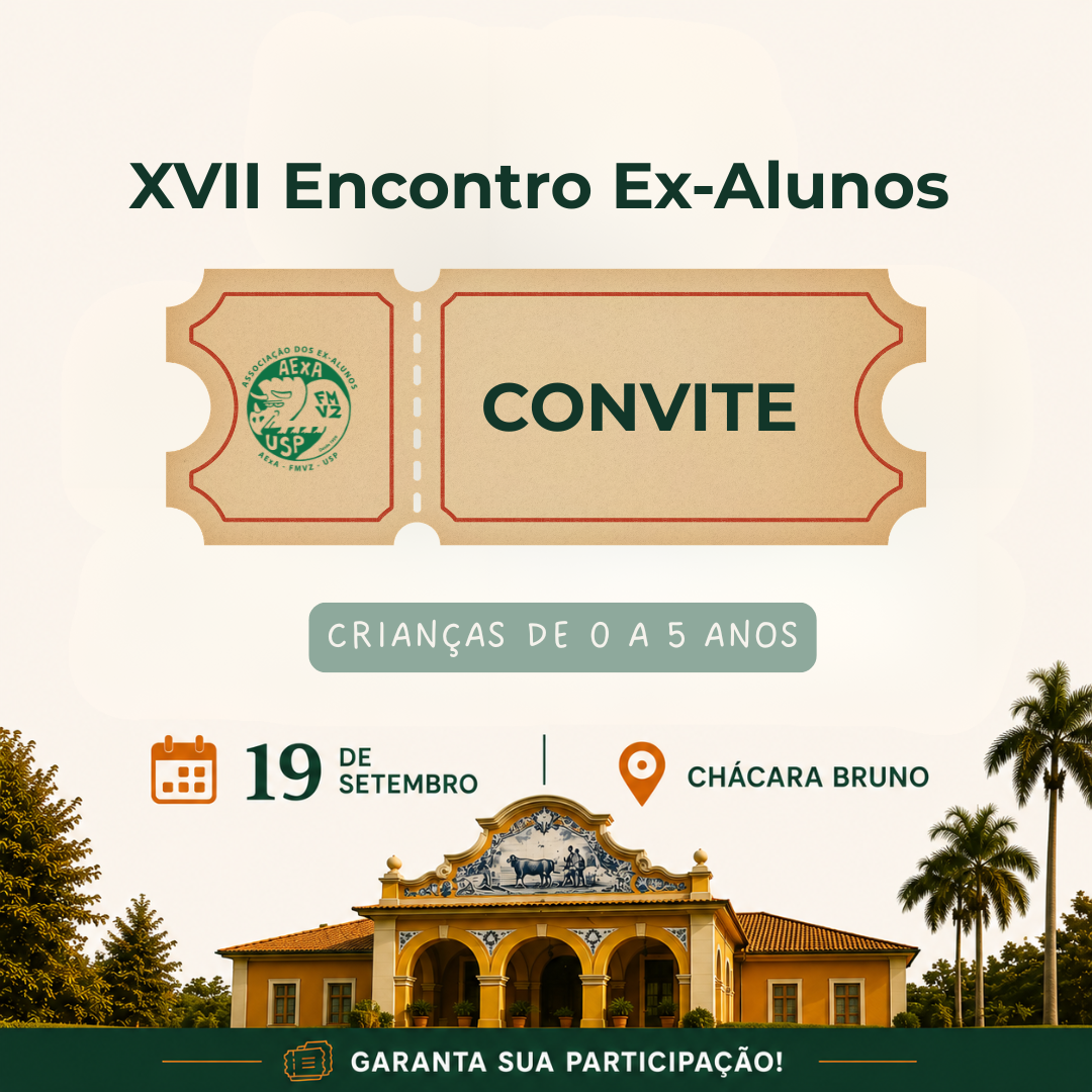 Convite Festa Encontro 2026 - Acompanhante Criança (0 a 5 anos)