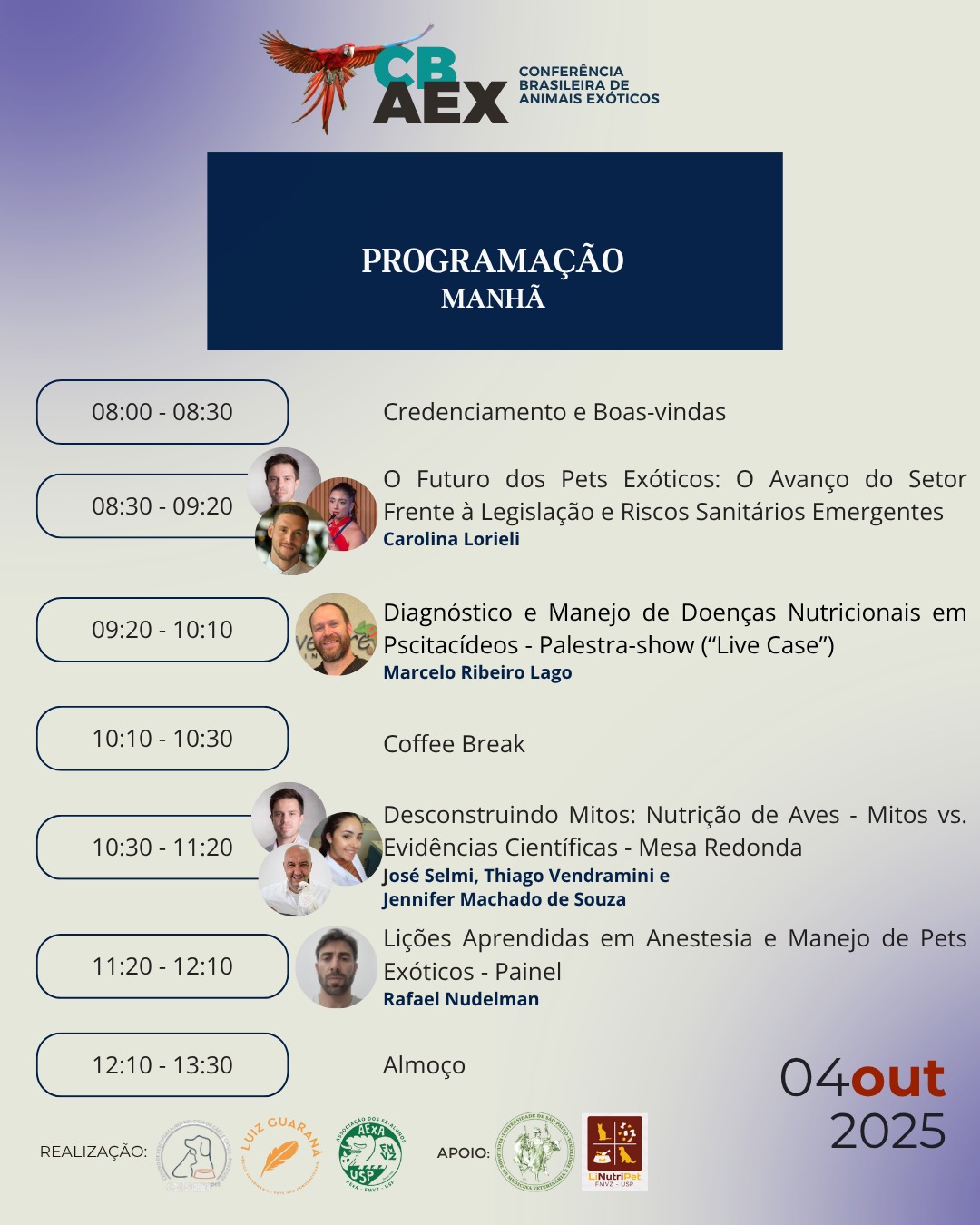 Inscrição CBAEX - Categoria estudante Med. Veterinária - Imagem 4